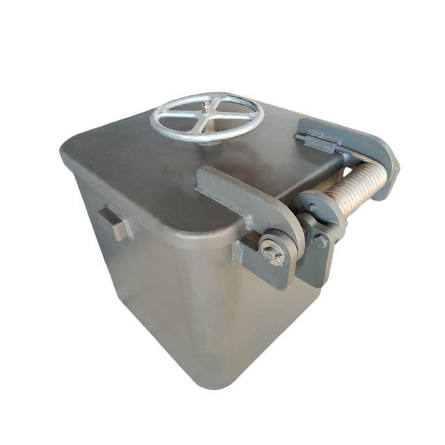 Tampa de escotilha retangular resistente à pressão para doca