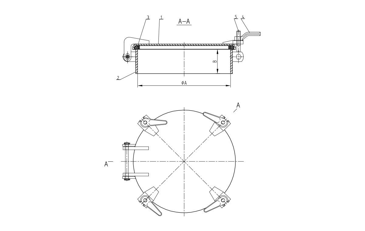 DF-343-5 4 DOG HATCH HATCH TLHERDY